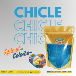 🍬 Azúcar de Colores XCL Sabores Naturales - Libra